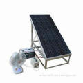 Solar Power System with Solar Modules, Accumulator, and Inverter System (DC)